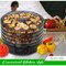 Nutrichef Electric Countertop Food Dehydrator, Food Preserver (Black) PKFD14BK - alternate 5